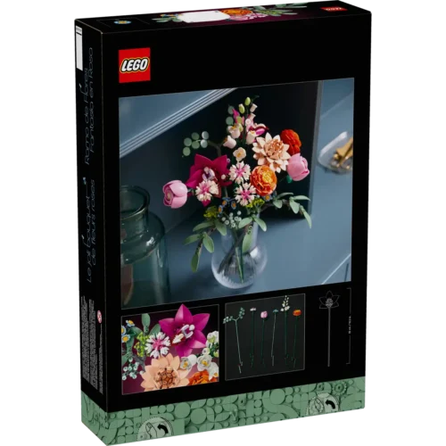 LEGO® Botanicals Pretty Pink Flower Bouquet - Image 3
